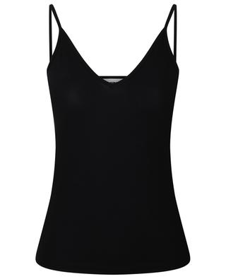 Second Skin fitted jersey strappy top JIL SANDER