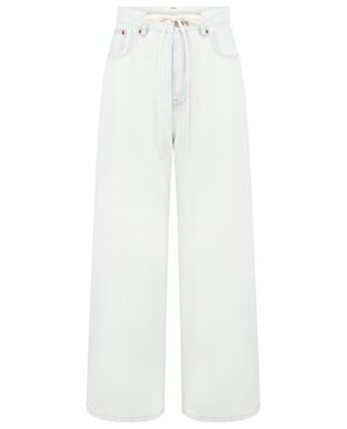 Cotton wide-leg jeans MM6