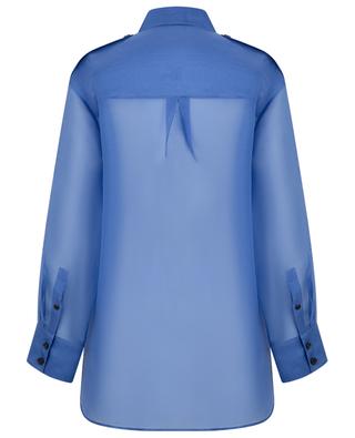 The Missa Top oversize organza shirt KHAITE