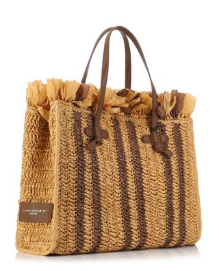 Marcella straw fibre tote bag GIANNI CHIARINI