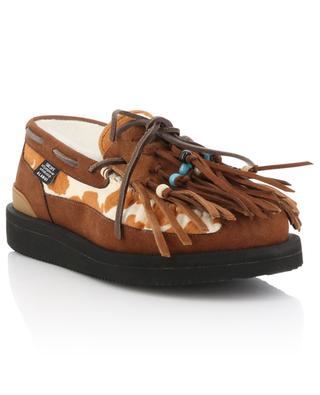 Owm Patch patterned fringed loafers ALANUI