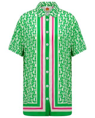 Kurzarm-Hemd mit Print Pineapple Scarf FARM RIO