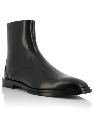 Lux Trend brushed smooth leather ankle boots ALEXANDER MC QUEEN