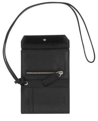 Le Porte Jacquemus mini wallet with lanyard in leather JACQUEMUS