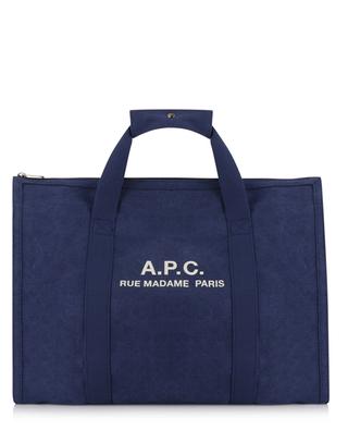Gym Bag Recuperation faded cotton sports bag A.P.C.
