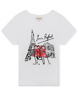 Kurzärmeliges T-Shirt für Mädchen mit Print SONIA RYKIEL