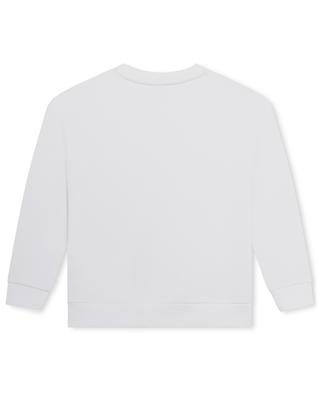 Sweat-shirt en coton pour fille motif logo SONIA RYKIEL