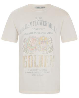 T-Shirt im Used-Look Golden Flower Mills Regular GOLDEN GOOSE