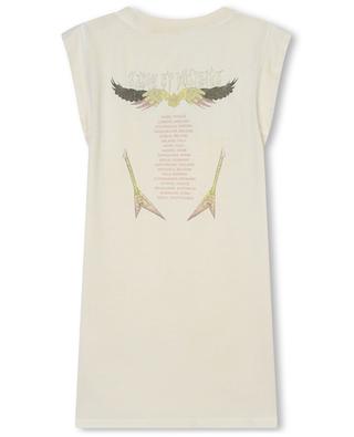 Girls' printed sleeveless T-shirt dress ZADIG & VOLTAIRE
