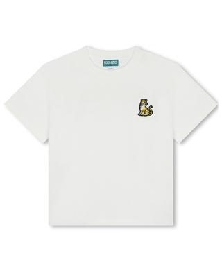 T-shirt en coton garçon Tiger KENZO