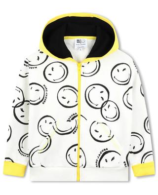 Smiley Face boy's hooded full-zip sweatshirt MARC JACOBS