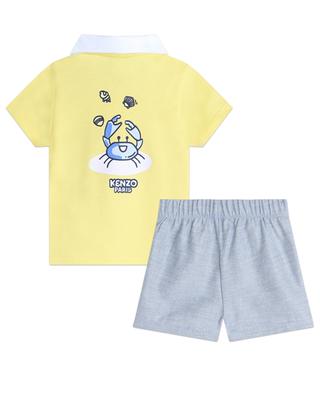 Babyset Polohemd und Shorts Team Crab KENZO