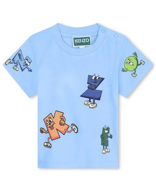 T-Shirt für Babys aus Baumwolle Funny Letters KENZO