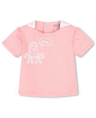 Ensemble bébé short à carreaux et T-shirt Squid KENZO