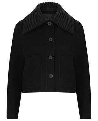 Jarente cropped double-face wool and silk jacket JOSEPH