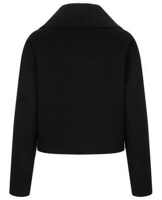 Jarente cropped double-face wool and silk jacket JOSEPH