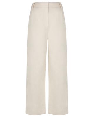 Idai cotton and linen wide-leg trousers LOULOU STUDIO