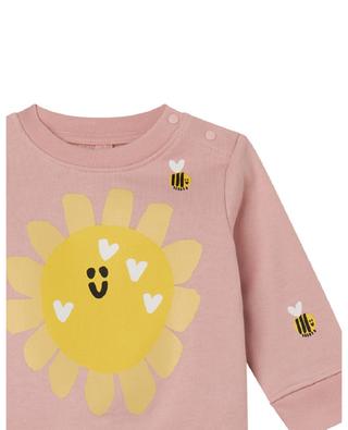 Sweat-shirt bébé à col rond Sun & Bumblebees STELLA MCCARTNEY KIDS