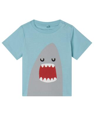 Kurzarm-Baby-T-Shirt Shark STELLA MCCARTNEY KIDS