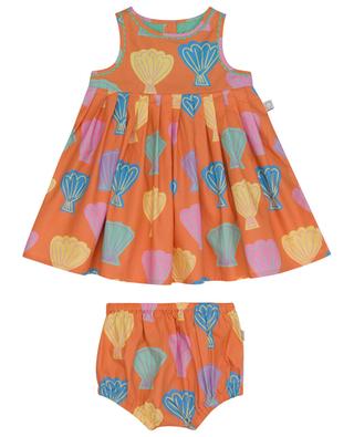 Seashell baby sleeveless dress and bloomers STELLA MCCARTNEY KIDS