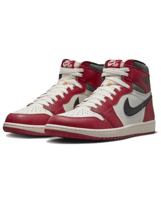 Air Jordan 1 Chicago Lost and Found cracked effect high-rise sneakers NIKE