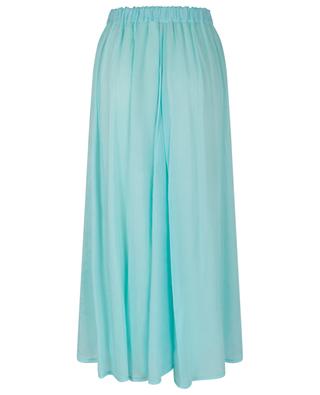 Cotton and silk voile maxi skirt FORTE FORTE