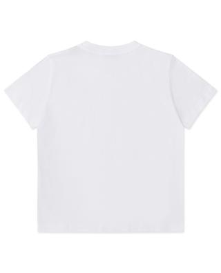 T-shirt garçon à manches courtes patch logo MONCLER