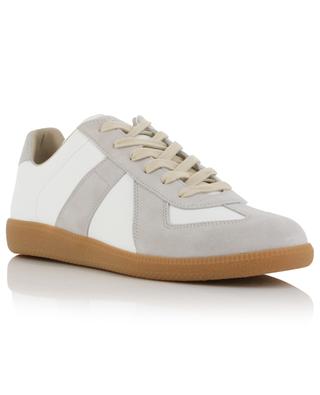 Replica low-top nappa leather and suede sneakes MAISON MARGIELA