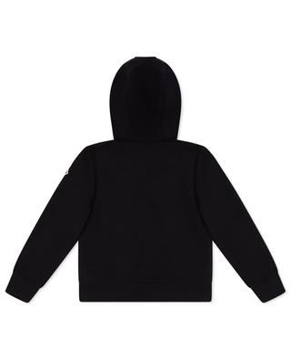 Boy's hooded full-zip sweatshirt with down parts MONCLER