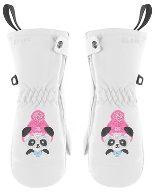 Panda children's ski mittens POIVRE BLANC