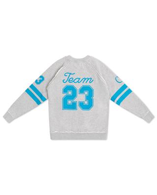 Team 23 frayed boy's sweatshirt OFF WHITE