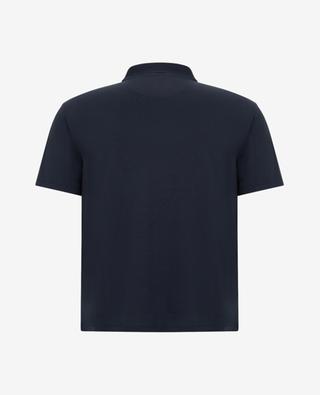 Kurzärmeliges Polohemd aus Pima-Baumwolle VINCE
