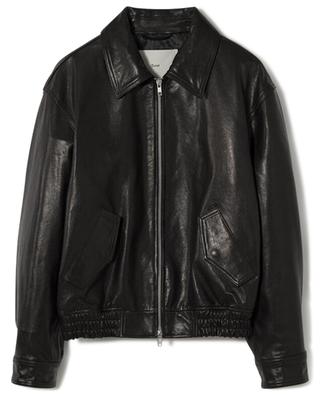 Leather bomber jacket DUNST