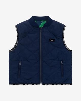 Banano boy's reversible quilted vest DOLCE & GABBANA