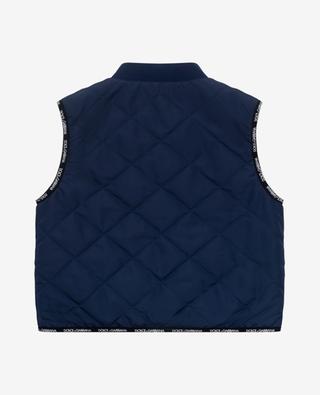 Banano boy's reversible quilted vest DOLCE & GABBANA