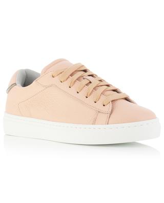 Dalila grained leather low-top lace-up sneakers FABIANA FILIPPI