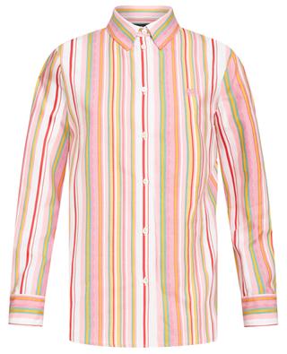Striped shirt in heavy cotton jacquard ETRO