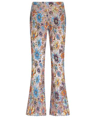 Bouquet flared lace trousers ETRO