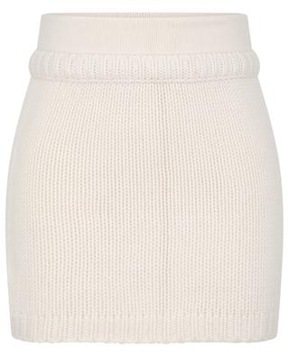 Lovi cashmere knit mini skirt LISA YANG