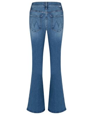 The Desperado faded cotton and modal flared jeans MOTHER