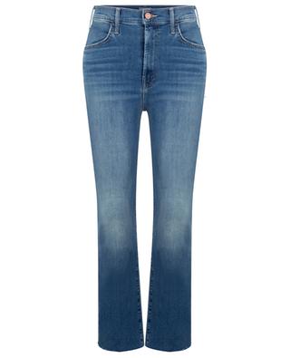 The Hustler Ankle Fray cotton flared jeans MOTHER