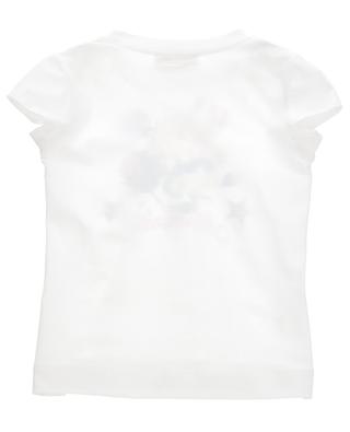 Mädchen-Kurzarm-T-Shirt Bouquet MONNALISA