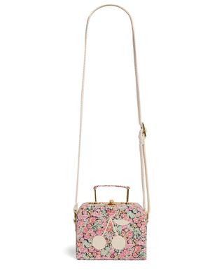 Aimane floral cotton girl's suitcase bag BONPOINT