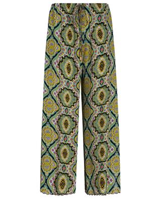 Paisley Medaillons crepe beach trousers ETRO