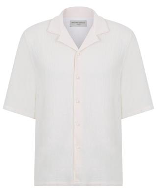 Kurzarm-Hemd aus texturierter Baumwolle Eren OFFICINE GENERALE