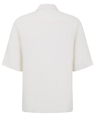 Textured cotton short-sleeved shirt Eren OFFICINE GENERALE