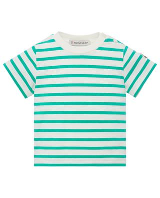 Striped cotton baby T-shirt MONCLER