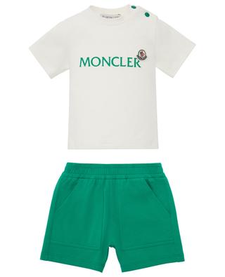 Jersey baby shorts and T-shirt set MONCLER