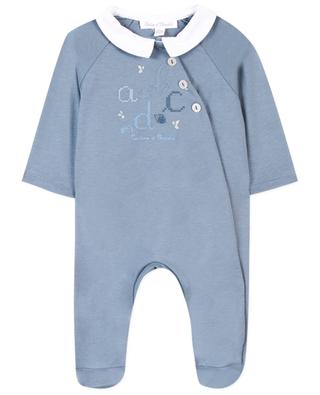 Pyjama en coton bébé motif ABC et hérissons TARTINE ET CHOCOLAT