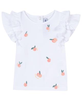 T-shirt en coton bébé à motifs et volants TARTINE ET CHOCOLAT